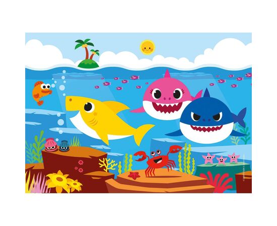 Пазл Clementoni Baby Shark, 2 шт по 20 элементов (24777), изображение 3 Пазл Clementoni Baby Shark, 2 шт по 20 элементов (24777), изображение 3