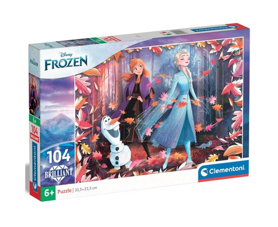 Пазл Clementoni Frozen II серія Brilliant, 104 елементи (20161)