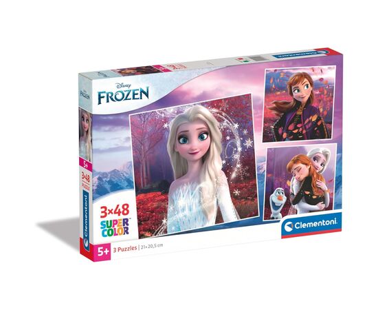 Пазл Clementoni Frozen 3 шт по 48 элементов (25297)