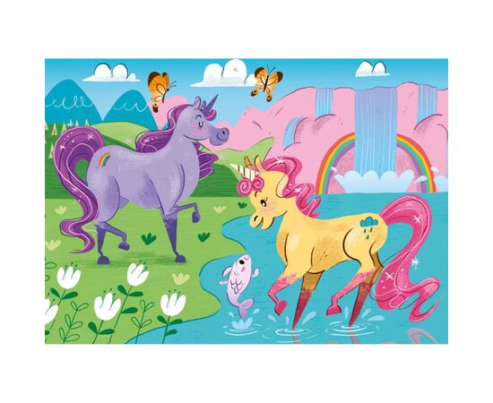 Пазл Clementoni I Believe in Unicorns 2 шт по 20 элементов (24754), изображение 2 Пазл Clementoni I Believe in Unicorns 2 шт по 20 элементов (24754), изображение 2