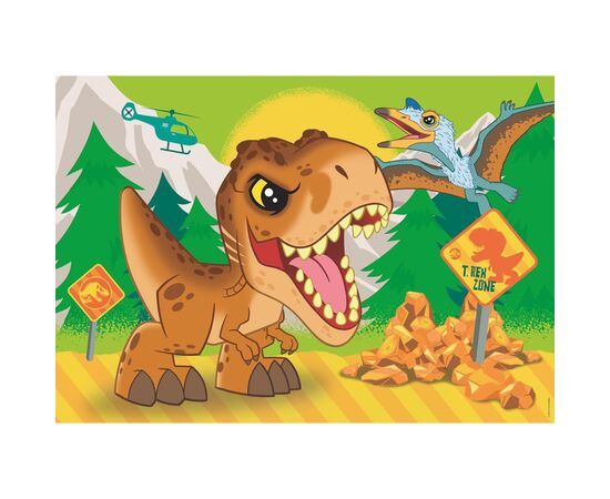 Пазл Clementoni Jurassic World 2 шт по 20 елементів (24810), зображення 3 Пазл Clementoni Jurassic World 2 шт по 20 елементів (24810), зображення 3