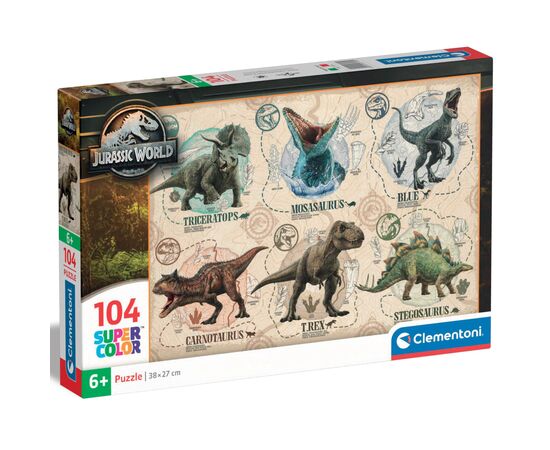 Пазл Clementoni Jurassic World. New 104 елементи (27179)
