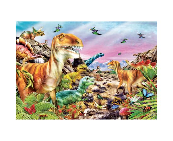 Пазл Clementoni Noli Land of Dinosaurs 104 елементи (25768), зображення 2 Пазл Clementoni Noli Land of Dinosaurs 104 елементи (25768), зображення 2