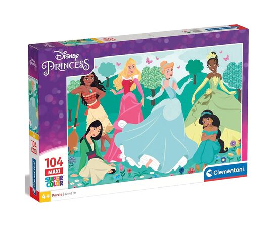 Пазл Clementoni Princess серия MAXI 104 элемента (23767)
