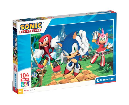 Пазл Clementoni Sonic серія MAXI 104 елементи (25764)