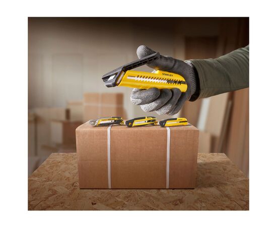 Нож монтажный Stanley 160мм, лезвий 18мм (STHT10489-0), изображение 3 Нож монтажный Stanley 160мм, лезвий 18мм (STHT10489-0), изображение 3