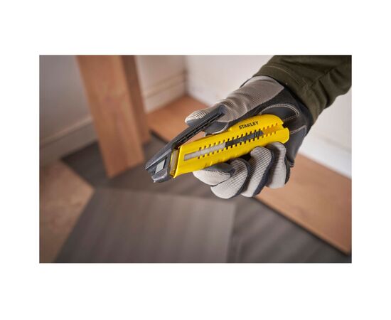 Нож монтажный Stanley 160мм, лезвий 18мм (STHT10489-0), изображение 5 Нож монтажный Stanley 160мм, лезвий 18мм (STHT10489-0), изображение 5