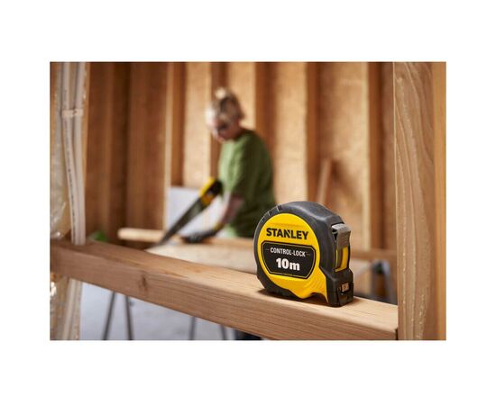 Рулетка Stanley CONTROCONTROL-LOCK 10мх25мм двостороння шкалаL-LOCK 10мх25мм, двосотроння шкала (STHT37233-0), зображення 8 Рулетка Stanley CONTROCONTROL-LOCK 10мх25мм двостороння шкалаL-LOCK 10мх25мм, двосотроння шкала (STHT37233-0), зображення 8