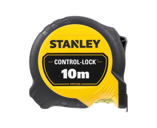 Рулетка Stanley CONTROL-LOCK 10мх25мм, двухсторонняя шкала (STHT37233-0)