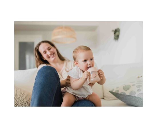 Поїльник-непроливайка Suavinex Лісові історії 150 мл. +4 міс.рожева (306939), зображення 4