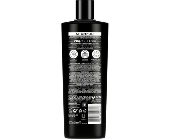 Шампунь Tresemme Colour Shineplex Бессульфатный 400 мл (8717163630105), изображение 2 Шампунь Tresemme Colour Shineplex Бессульфатный 400 мл (8717163630105), изображение 2
