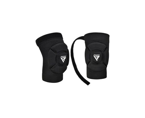 Фиксатор колена RDX Hosiery Knee Foam K5 Black/White S (пара) (HYP-K5BW-S), изображение 5 Фиксатор колена RDX Hosiery Knee Foam K5 Black/White S (пара) (HYP-K5BW-S), изображение 5