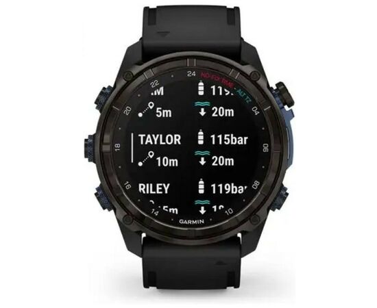 Смарт-часы Garmin Descent Mk3i, 51mm, Crbn Gry DLC Ti/Blk, Dive Computer, GPS (010-02752-11), изображение 7 Смарт-часы Garmin Descent Mk3i, 51mm, Crbn Gry DLC Ti/Blk, Dive Computer, GPS (010-02752-11), изображение 7