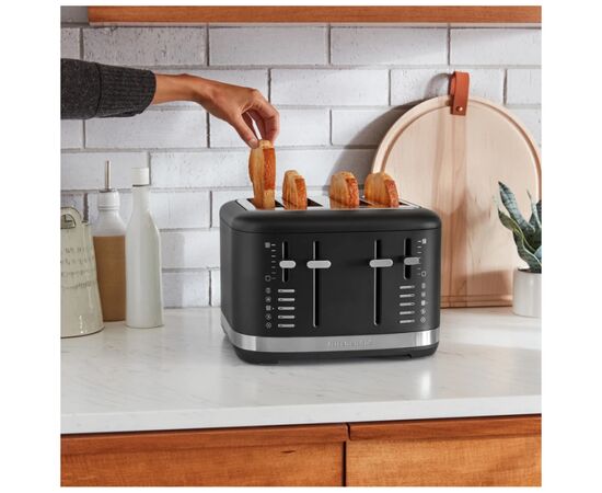 Тостер KitchenAid 5KMT4109EBM матовий чорний (5KMT4109EBM), изображение 6 Тостер KitchenAid 5KMT4109EBM матовий чорний (5KMT4109EBM), изображение 6
