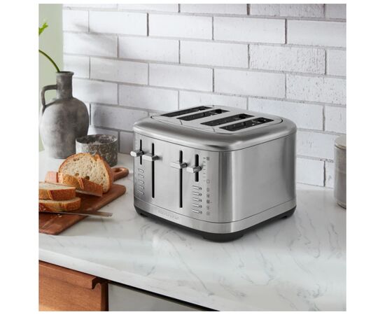 Тостер KitchenAid 5KMT4109ESX нерж. сталь (5KMT4109ESX), изображение 5 Тостер KitchenAid 5KMT4109ESX нерж. сталь (5KMT4109ESX), изображение 5