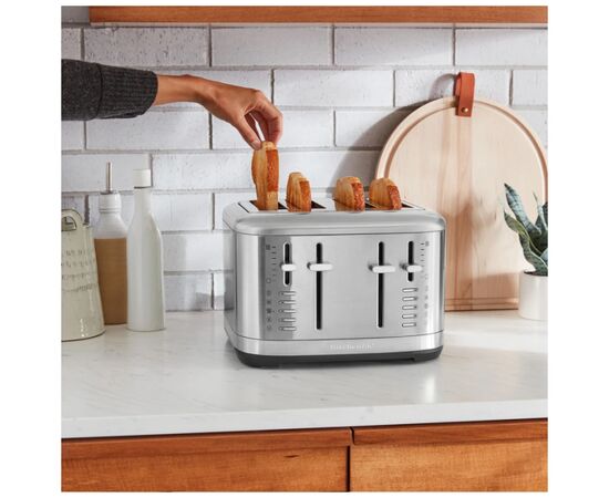 Тостер KitchenAid 5KMT4109ESX нерж. сталь (5KMT4109ESX), изображение 6 Тостер KitchenAid 5KMT4109ESX нерж. сталь (5KMT4109ESX), изображение 6