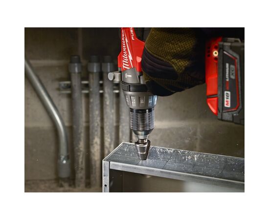Сверло Milwaukee ступенчатое Step Drill, для электриков PG7-PG21 с шагом 2мм (48899321), изображение 4 Сверло Milwaukee ступенчатое Step Drill, для электриков PG7-PG21 с шагом 2мм (48899321), изображение 4
