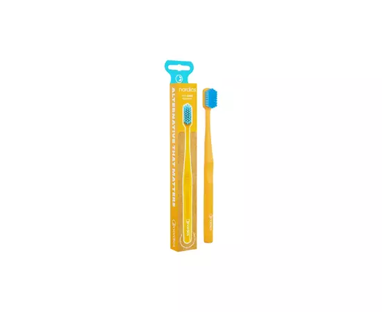 Зубная щетка Nordics 6580 Premium Yellow (3800500324340)