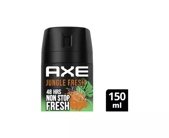 Дезодорант AXE Jungle Fresh 150 мл (8720181436734), изображение 3 Дезодорант AXE Jungle Fresh 150 мл (8720181436734), изображение 3
