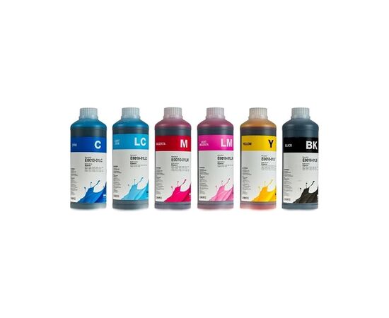 Чернила InkTec Epson R270/290 RX590/610/690 6*1L, B/C/LC/M/LM/Y (E0010-6SET1L)