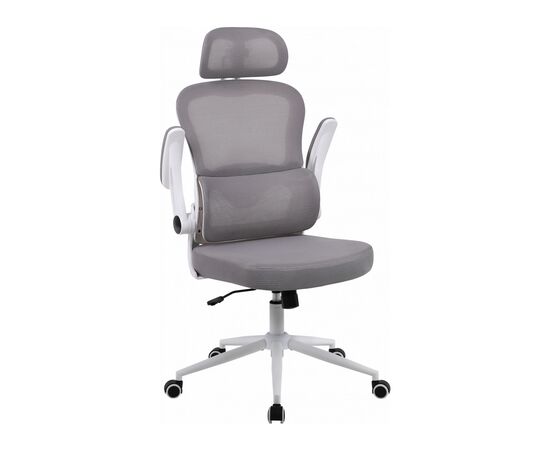 Офісне крісло GT Racer B-5880 White/Gray, зображення 2