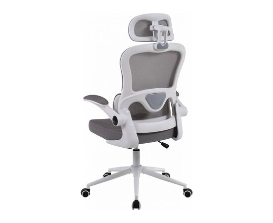 Офісне крісло GT Racer B-5880 White/Gray, зображення 5