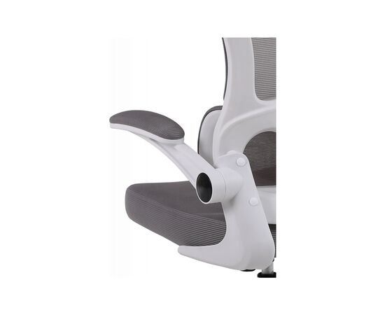 Офісне крісло GT Racer B-5880 White/Gray, зображення 7