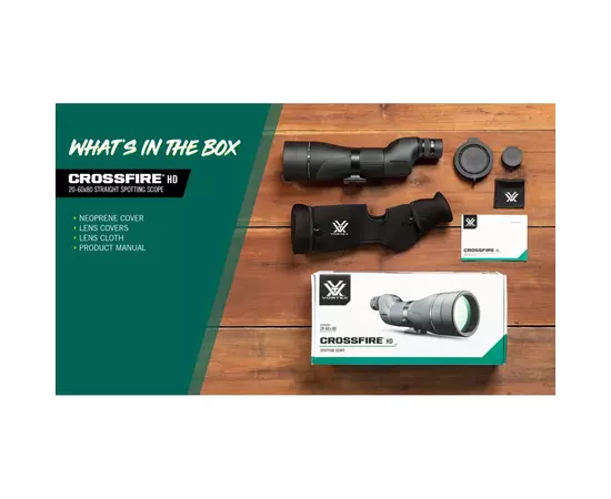 Подзорная труба Vortex Crossfire HD 20-60x80 ST (CF-80S) (930833), изображение 10 Подзорная труба Vortex Crossfire HD 20-60x80 ST (CF-80S) (930833), изображение 10