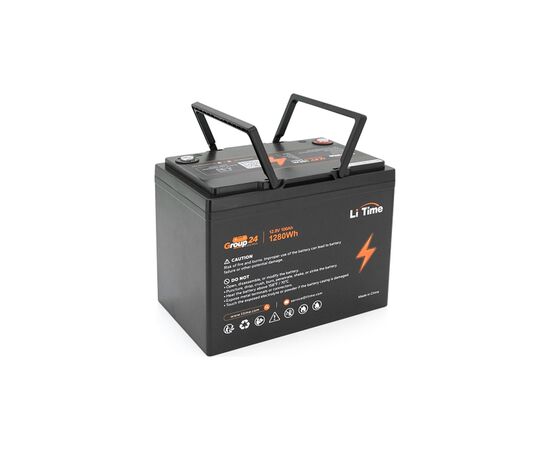 Батарея LiFePo4 Litime 12.8V-100Ah 1280Wh (Li-Time-GR24-12.8-100)