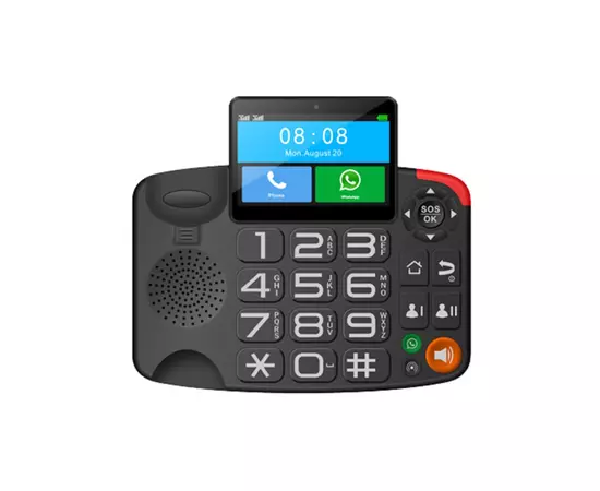 Мобільний телефон Maxcom Comfort MM42D SE 4G Black, зображення 3 Мобільний телефон Maxcom Comfort MM42D SE 4G Black, зображення 3