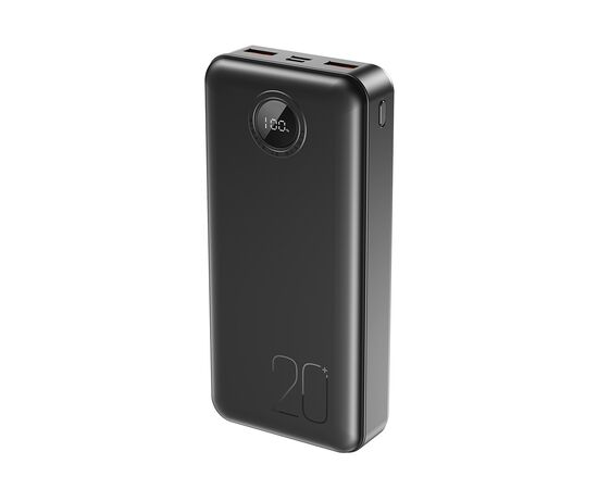 Батарея универсальная XO 20000mAh, PD/20W, QC/22.5W, black (PR239_Black), изображение 3 Батарея универсальная XO 20000mAh, PD/20W, QC/22.5W, black (PR239_Black), изображение 3