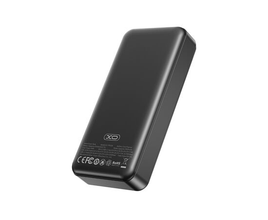 Батарея универсальная XO 20000mAh, PD/20W, QC/22.5W, black (PR239_Black), изображение 6 Батарея универсальная XO 20000mAh, PD/20W, QC/22.5W, black (PR239_Black), изображение 6
