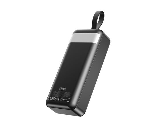 Батарея универсальная XO 30000mAh, PD/20W, QC/22.5W, with light, black (PR240_Black), изображение 5 Батарея универсальная XO 30000mAh, PD/20W, QC/22.5W, with light, black (PR240_Black), изображение 5