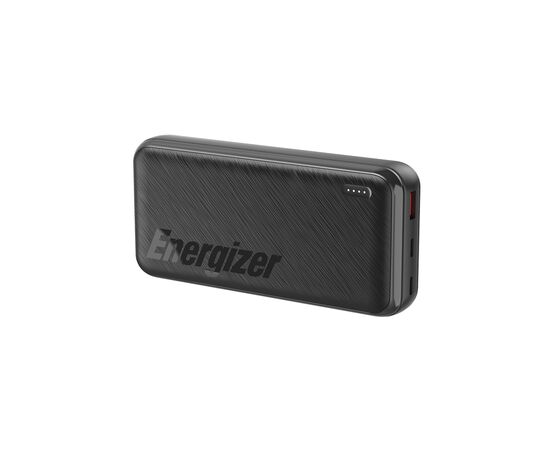 Батарея универсальная Energizer 20000mAh, PD/20W, QC/22.5W, black (UE20055PQ), изображение 4 Батарея универсальная Energizer 20000mAh, PD/20W, QC/22.5W, black (UE20055PQ), изображение 4