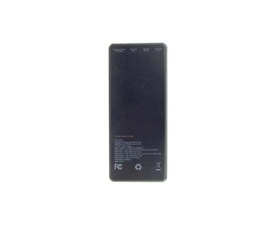 Батарея универсальная Energizer 27000mAh Li-pol PD/65W for laptop, black (UE27062PQ), изображение 5 Батарея универсальная Energizer 27000mAh Li-pol PD/65W for laptop, black (UE27062PQ), изображение 5