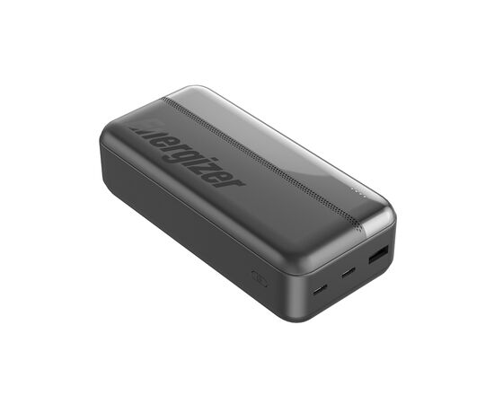 Батарея універсальна Energizer 30000mAh, USB-A 5V/2.1A, Type-C 5V/2A, Black (UE30050С)