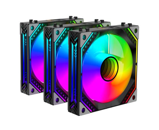 Кулер до корпусу 2E Magic Mirror ACF120MB-ARGB, 3x120мм (2E-ACF120MB-ARGB)