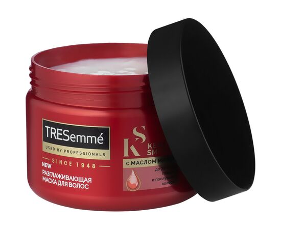 Маска для волос Tresemme Keratin Smooth Разглаживающая 440 мл (8720181238390), изображение 2 Маска для волос Tresemme Keratin Smooth Разглаживающая 440 мл (8720181238390), изображение 2