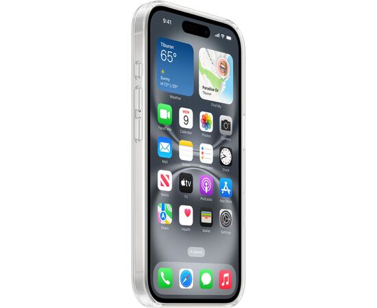 Чехол для мобильного телефона Apple iPhone 16 Clear Case with MagSafe (MA6A4ZM/A), изображение 2 Чехол для мобильного телефона Apple iPhone 16 Clear Case with MagSafe (MA6A4ZM/A), изображение 2