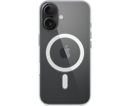 Чехол для мобильного телефона Apple iPhone 16 Clear Case with MagSafe (MA6A4ZM/A), изображение 6 Чехол для мобильного телефона Apple iPhone 16 Clear Case with MagSafe (MA6A4ZM/A), изображение 6