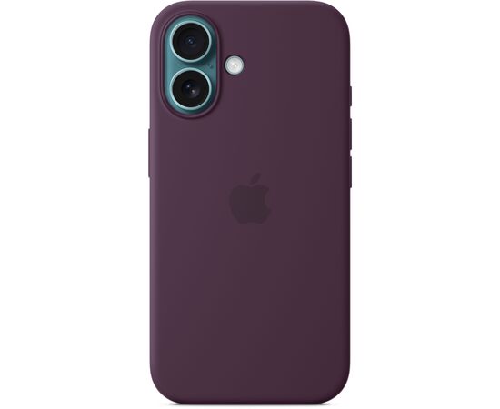 Чехол для мобильного телефона Apple iPhone16 Silicone Case with MagSafe - Plum (MYY43ZM/A), изображение 3 Чехол для мобильного телефона Apple iPhone16 Silicone Case with MagSafe - Plum (MYY43ZM/A), изображение 3