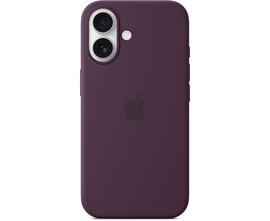 Чехол для мобильного телефона Apple iPhone16 Silicone Case with MagSafe - Plum (MYY43ZM/A), изображение 5 Чехол для мобильного телефона Apple iPhone16 Silicone Case with MagSafe - Plum (MYY43ZM/A), изображение 5