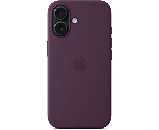 Чехол для мобильного телефона Apple iPhone16 Silicone Case with MagSafe - Plum (MYY43ZM/A), изображение 6 Чехол для мобильного телефона Apple iPhone16 Silicone Case with MagSafe - Plum (MYY43ZM/A), изображение 6