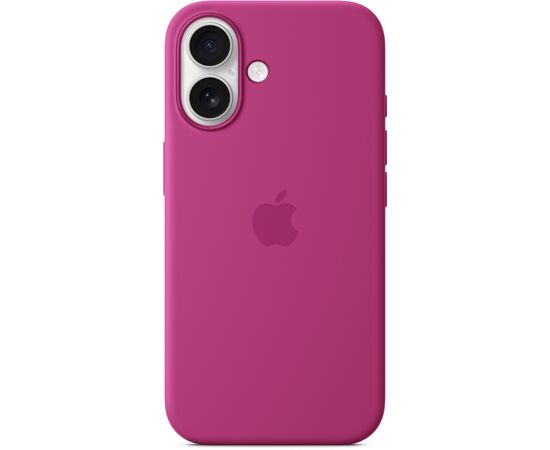 Чехол для мобильного телефона Apple iPhone16 Silicone Case with MagSafe - Fuchsia (MYY53ZM/A), изображение 5 Чехол для мобильного телефона Apple iPhone16 Silicone Case with MagSafe - Fuchsia (MYY53ZM/A), изображение 5