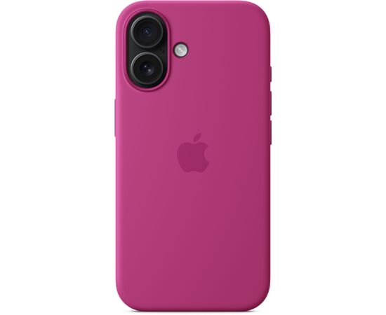 Чехол для мобильного телефона Apple iPhone16 Silicone Case with MagSafe - Fuchsia (MYY53ZM/A), изображение 6 Чехол для мобильного телефона Apple iPhone16 Silicone Case with MagSafe - Fuchsia (MYY53ZM/A), изображение 6
