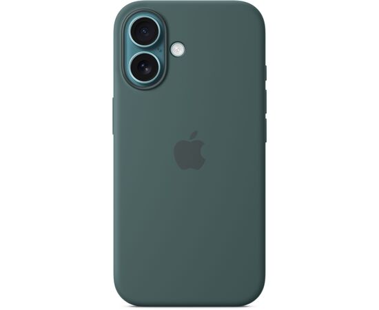 Чехол для мобильного телефона Apple iPhone16 Silicone Case with MagSafe - Lake Green (MYY83ZM/A), изображение 3 Чехол для мобильного телефона Apple iPhone16 Silicone Case with MagSafe - Lake Green (MYY83ZM/A), изображение 3