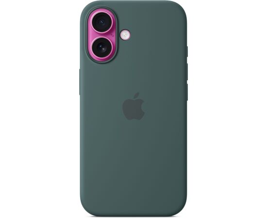 Чехол для мобильного телефона Apple iPhone16 Silicone Case with MagSafe - Lake Green (MYY83ZM/A), изображение 4 Чехол для мобильного телефона Apple iPhone16 Silicone Case with MagSafe - Lake Green (MYY83ZM/A), изображение 4
