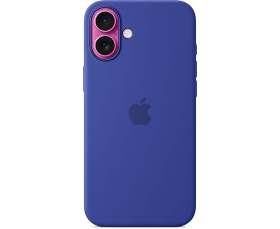 Чехол для мобильного телефона Apple iPhone 16 Plus Silicone Case with MagSafe - Ultramarine (MYYF3ZM/A), изображение 3 Чехол для мобильного телефона Apple iPhone 16 Plus Silicone Case with MagSafe - Ultramarine (MYYF3ZM/A), изображение 3