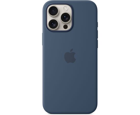 Чохол до мобільного телефона Apple iPhone16 Pro Max Silicone Case with MagSafe - Denim (MYYU3ZM/A), зображення 2 Чохол до мобільного телефона Apple iPhone16 Pro Max Silicone Case with MagSafe - Denim (MYYU3ZM/A), зображення 2