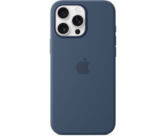 Чохол до мобільного телефона Apple iPhone16 Pro Max Silicone Case with MagSafe - Denim (MYYU3ZM/A), зображення 3 Чохол до мобільного телефона Apple iPhone16 Pro Max Silicone Case with MagSafe - Denim (MYYU3ZM/A), зображення 3